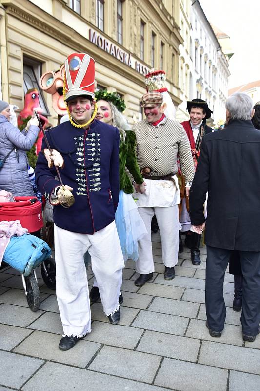 Masopustní veselí v Olomouci, 15. 2. 2020