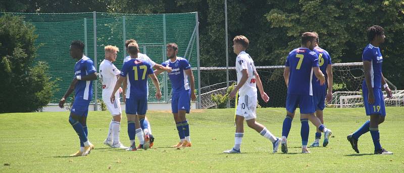 Fotografie z přípravného zápasu mezi celky SK Sigma Olomouc a FC Vysočina Jihlava