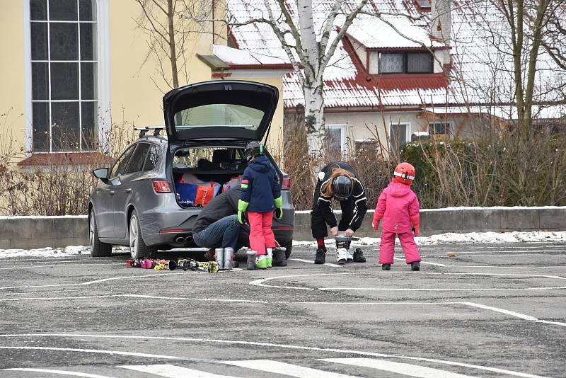 Skiareál Hlubočky v sobotu 15. prosince 2018