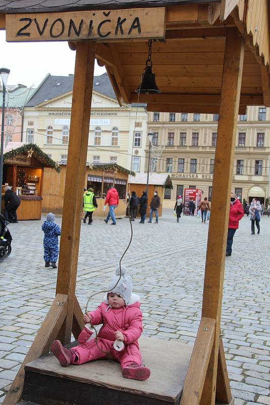 Vánoční trhy v Olomouci 16. prosince 2020