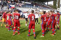 Výběr amaterských hráčů České republiky (Olomoucký kraj) remizoval se Slovenskem 0:0 a slavil postup na mistrovství Evropy amatérů