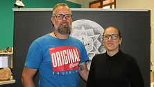 Manželé Ladislav a Kateřina Křížkovi provozují tetovací studio Cruz Tattoo v Olomouci