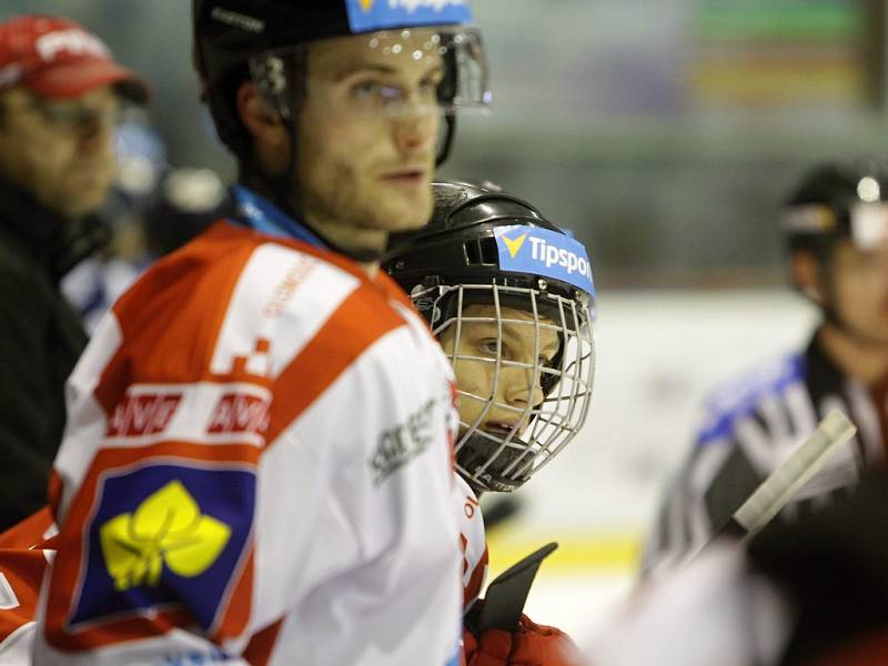 Jakub Galvas v dresu HC Olomouc. 