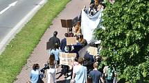 Studentská stávka Fridays for Future v Olomouci, 24. 5. 2019