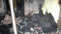 Požár kotelny ve Skrbeni zakouřil celý dům