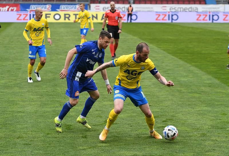 SK Sigma Olomouc - FK Teplice. Radim Breite, Pavel Moulis