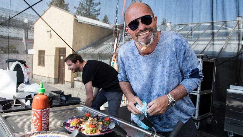 Zdeněk Pohlreich na Garden Food Festivalu v Olomouci