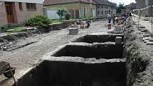 Archeologický průzkum v Kožušanské ulici v Nemilanech