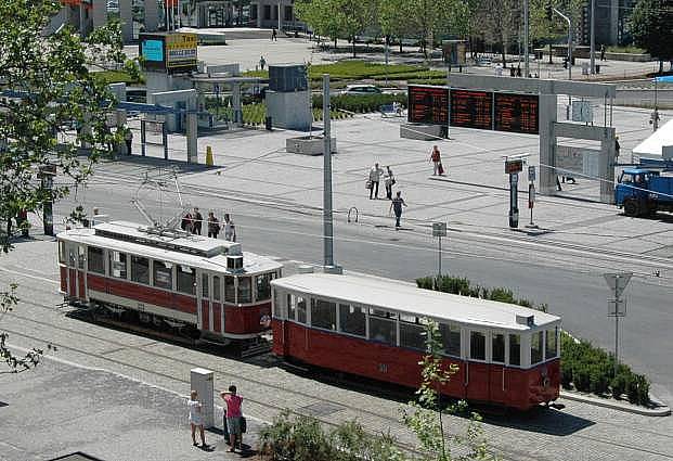 Zrekonstruované olomoucké přednádraží