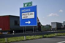 Mimoúrovňovou křižovatku na D46 u Držovic čeká rekonstrukce za více než 200 milionů. 21.7. 2021