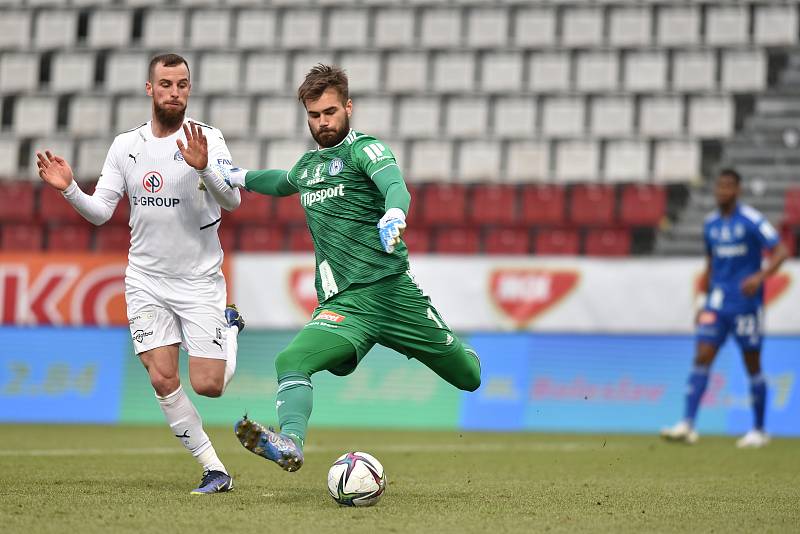 Fotbalisté Sigmy Olomouc vypadli z poháru se Slováckem. Jan Stejskal