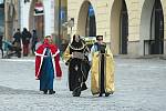 Tři králové vyrazili do ulic Olomouce