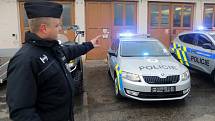 Představení nových policejních vozů v Olomouci