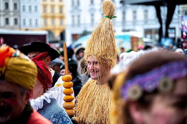 Olomoucké masopustní veselí. 4. února 2023.