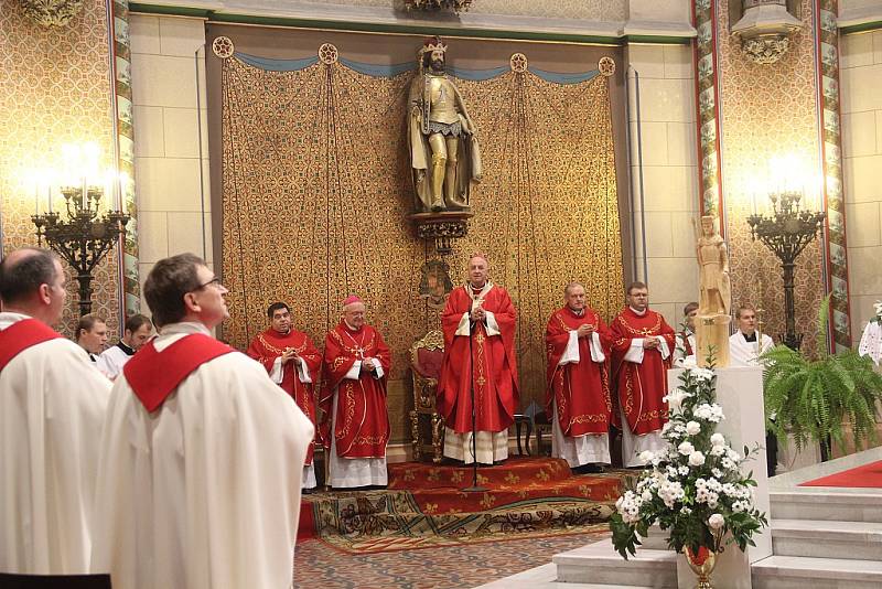 Oslavy sv. Václava doplnila v Olomouci připomínka dvou výročí a pouť veřejných činitelů
