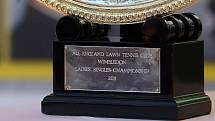 Wimbledonské trofeje Petry Kvitové