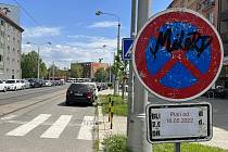 V Masarykově ulici v Olomouci bude od pondělí 16. května platit zákaz zastavení. Povolení parkování už obnoveno nebude