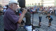 Demonstrace za nezávislost české justice a proti Andreji Babišovi v Olomouci - 11. 6. 2019