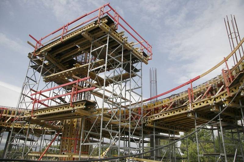 Stavba olomouckého akvaparku