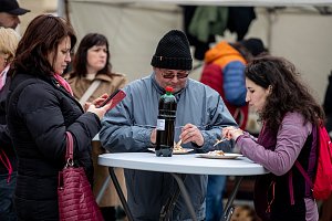 Tvarůžkový festival v centru Olomouce, 15. dubna 2023