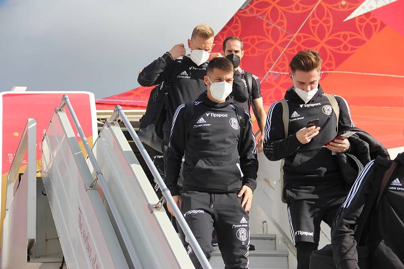 Fotbalisté Sigmy dorazili na Maltu. Jan Navrátil