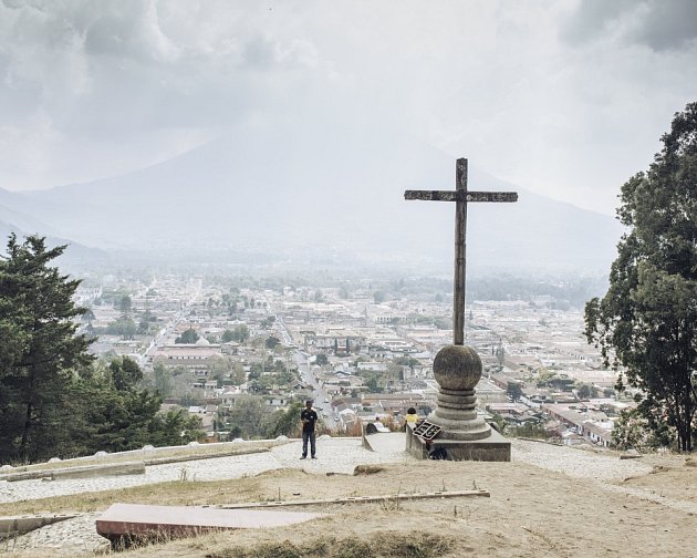 Okolí sopky Pacaya v Guatemale