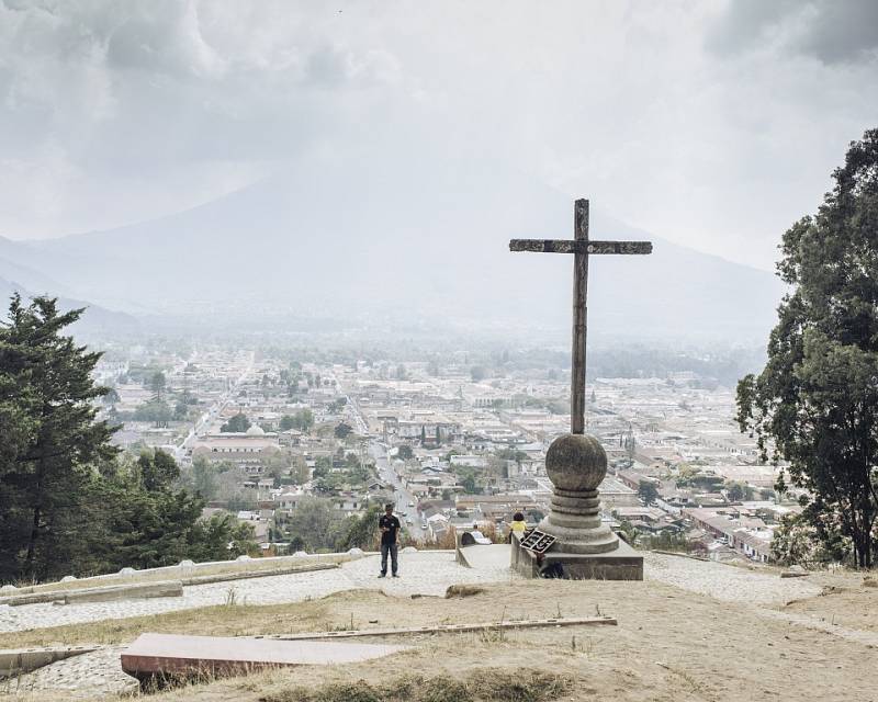 Okolí sopky Pacaya v Guatemale