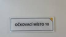 Fakultní nemocnice Olomouc otevřela nové očkovací centrum pro Covid-19, 21. ledna 2021