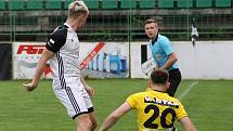 Fotografie ze zápasu mezi celky 1. HFK Olomouc a FC Strání