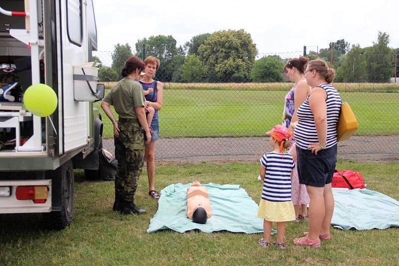 Army Day na baseballovém hřišti na Lazcích