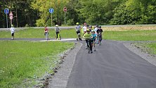 Otevření cyklostezky v Holickém lese směrem na Nové Sady. 1. června 2022