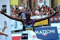 Olomoucký půlmaraton 2012: vítěz Keňan Nicholas Kipkemboi