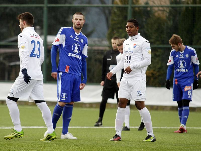 Tipsportliga: Sigma (v modrém) proti Baníku