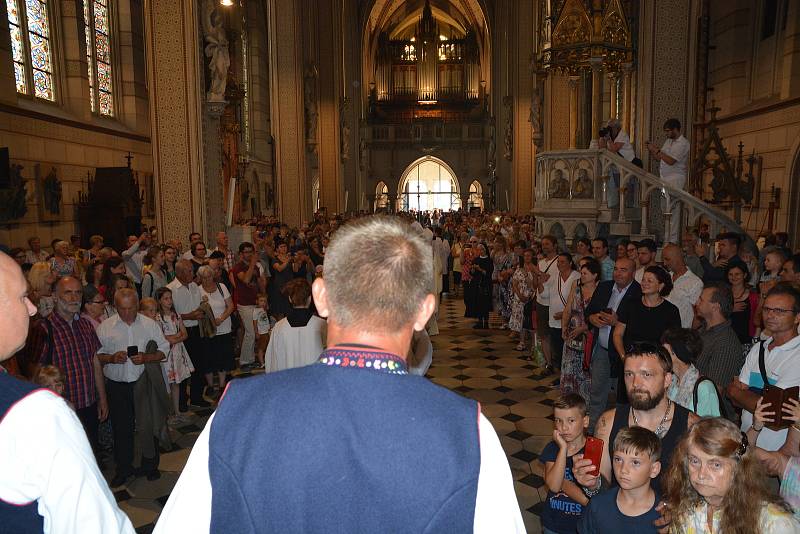 Rozloučení s olomouckým arcibiskupem Janem Graubnerem v katedrále sv. Václava v Olomouci, 30. června 2022
