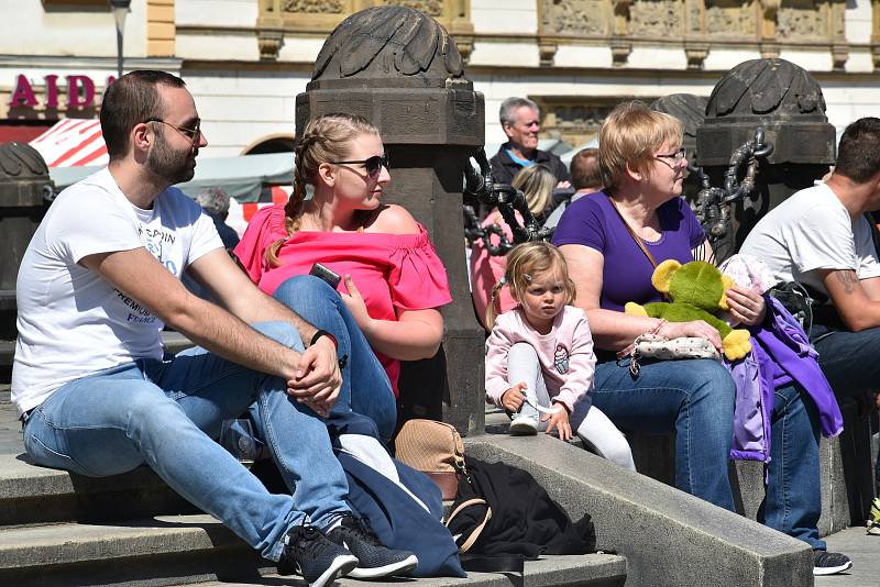 Velikonoční jarmark na Horním náměstí v Olomouci