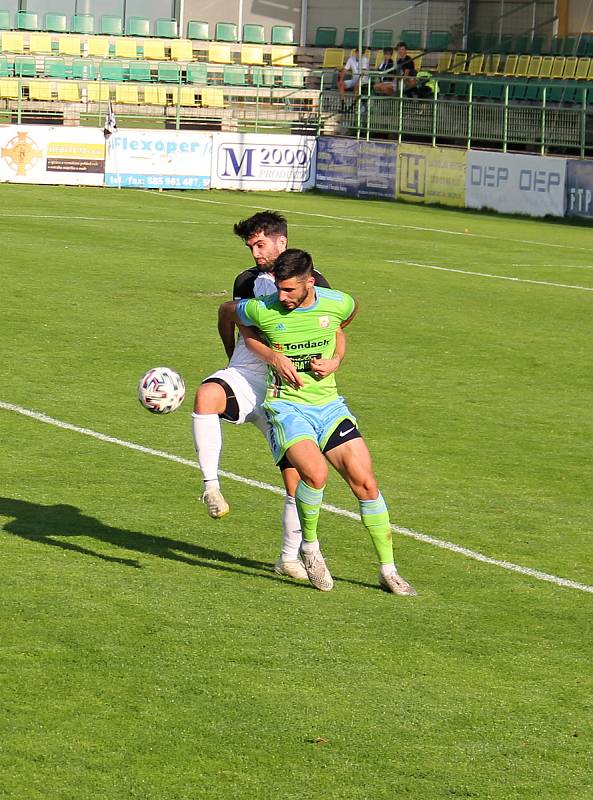 Fotbalisté 1. HFK Olomouc prohráli doma s Hranicemi 0:2.