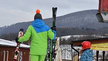 Skiareál Hlubočky v sobotu 15. prosince 2018