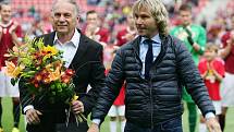 Vladimír Táborský a Pavel Nedvěd