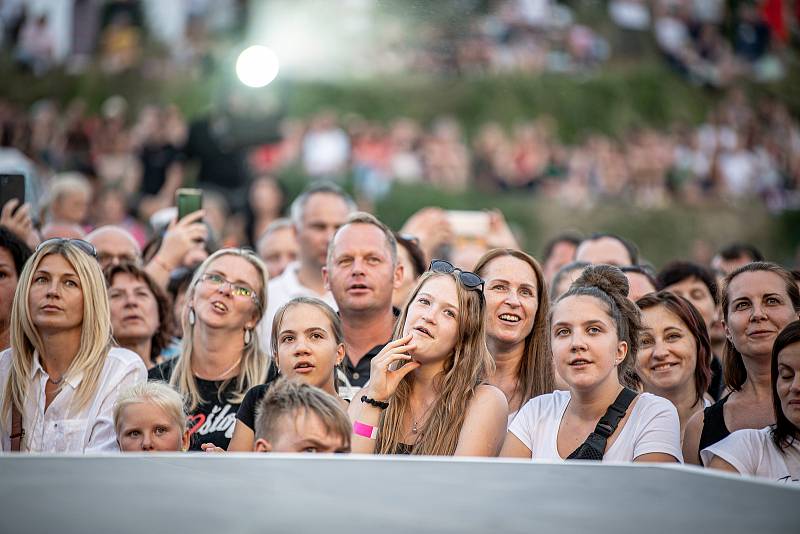 Koncert kapely Kryštof na Korunní pevnůstce v Olomouci, 24. července 2021