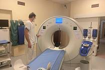Moderní CT přístroj ve šternberské nemocnici. Stál téměř 13 milionů korun.