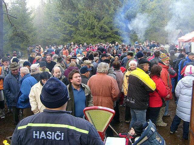 Silvestr na Kamenné boudě u Velkého Újezda 