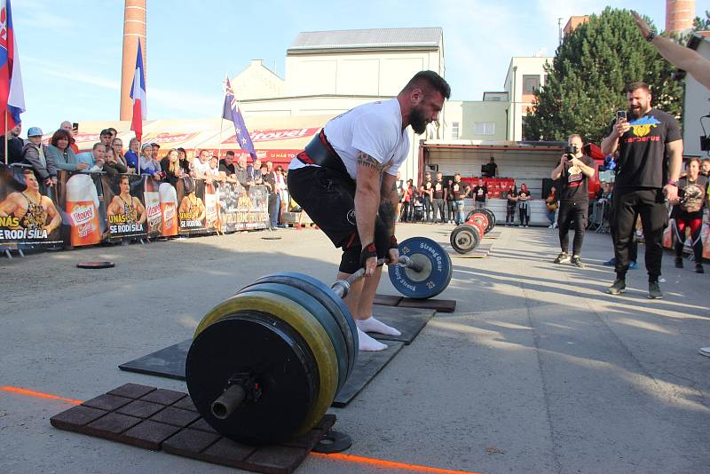 World Grand Prix strongmanů 2022, Memoriál Gustava Frištenského v Litovli.