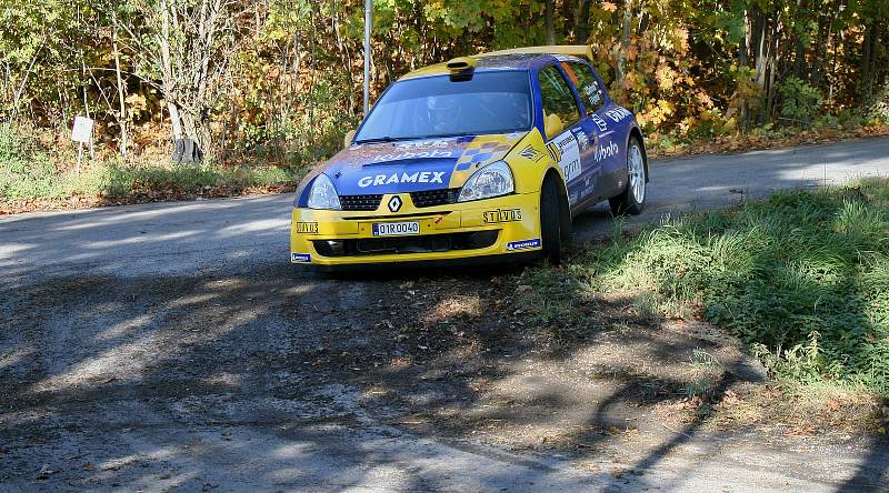 Rally Morava se jela v okolí Šternberku. Jan Dohnal