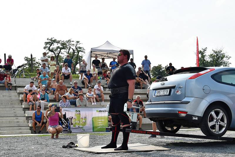 Soutěž strongmanů na Korunní pevnůstce v Olomouci, 24. 8. 2019