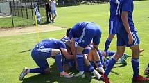 Fotografie ze zápasu 28. kola MSFL mezi celky SK Sigma Olomouc B a FC Fastav Zlín B (2:1)