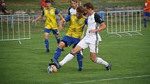 Fotografie z utkání 1. kola divize E mezi celky FK Šternberk a 1. HFK Olomouc