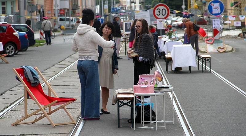 Sousedská slavnost na Masarykově třídě v Olomouci, sobota 18. září 2021