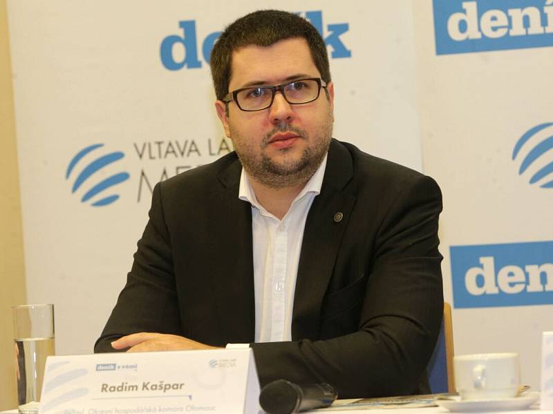 Radim Kašpar, ředitel Okresní hospodářské komory 
