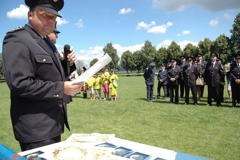 Oslavy 130. výročí dobrovolných hasičů v Šumvaldu