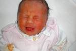 Natálie Černocká, Babice, narozena 1. listopadu ve Šternberku, míra 46 cm, váha 2380 g.